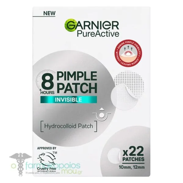 Garnier PureActive 8 Hours Pimple Patches, 22pcs