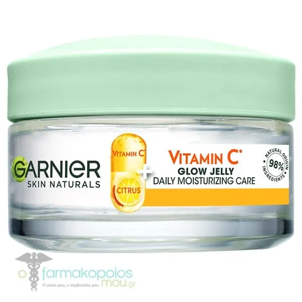 Garnier Skin Naturals Vitamin C Glow Jelly Daily Moisturizing Care, 50ml
