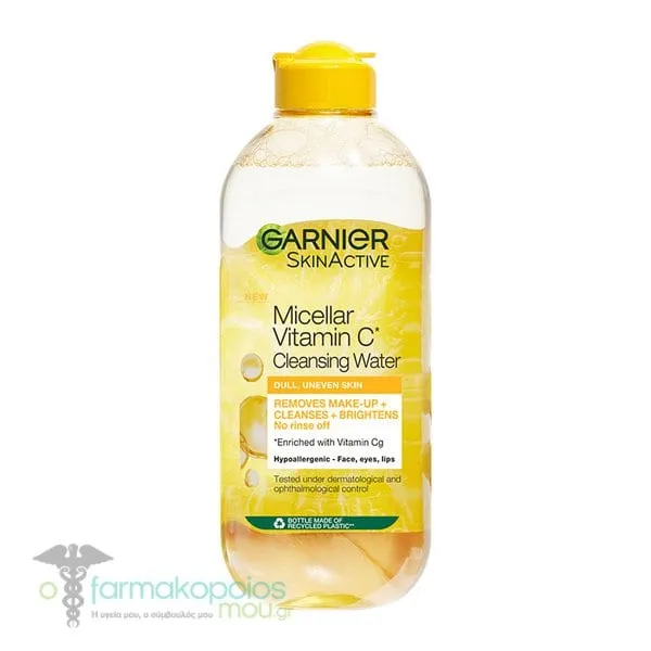 Garnier SkinActive Micellar Vitamin C Cleansing Water, 400ml