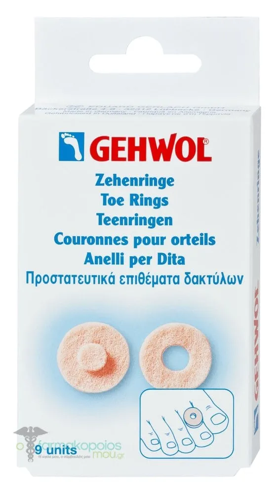 Gehwol Toe Ring Round, 9pcs