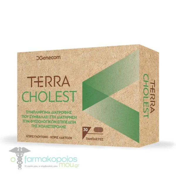 Genecom Terra Cholest, 30tabs