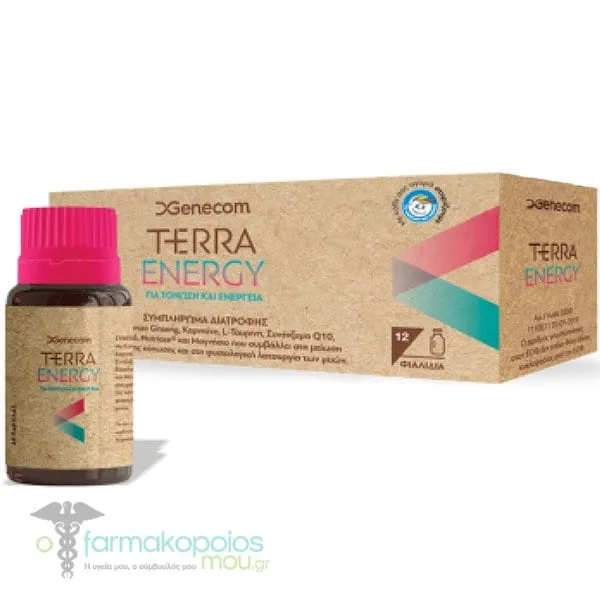 Genecom Terra Energy 10ml, 12vials