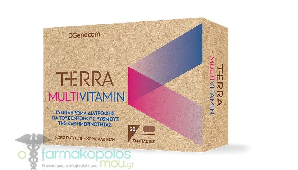Genecom Terra Multivitamin, 30tabs