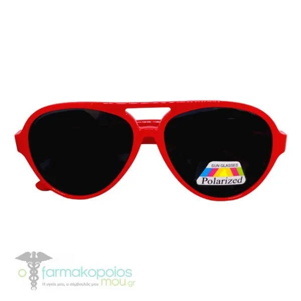 Giannini Eyewear Kids Sunglasses Παιδικά Γυαλιά Χρώμα Κόκκινο (400), 1τεμ