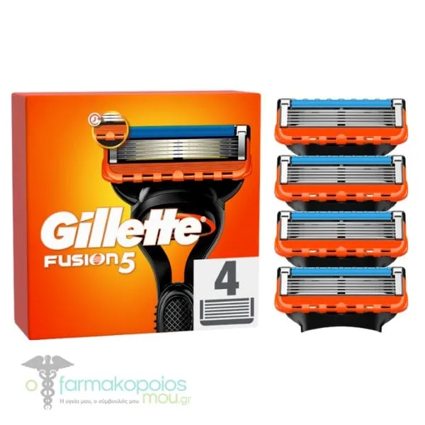 Gillette Fusion5 Men’s Razor Blade Refills, 4pcs