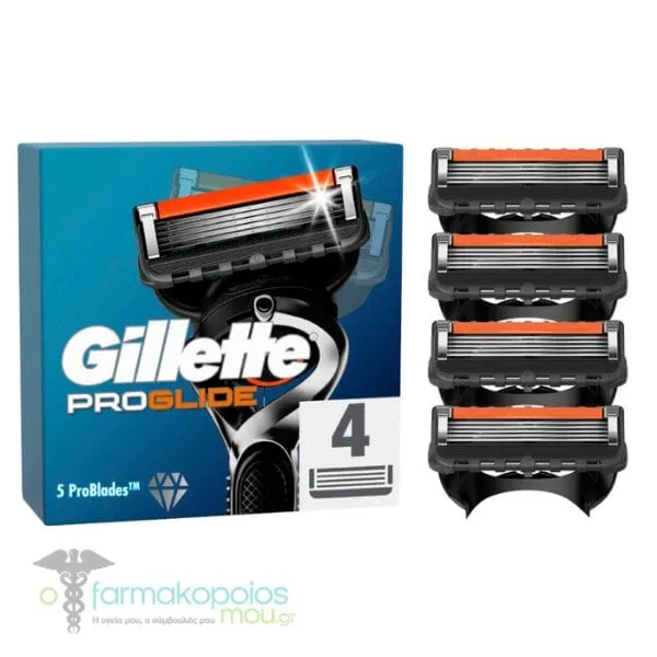 Gillette ProGlide Men’s Razor Blade Refills, 4pcs