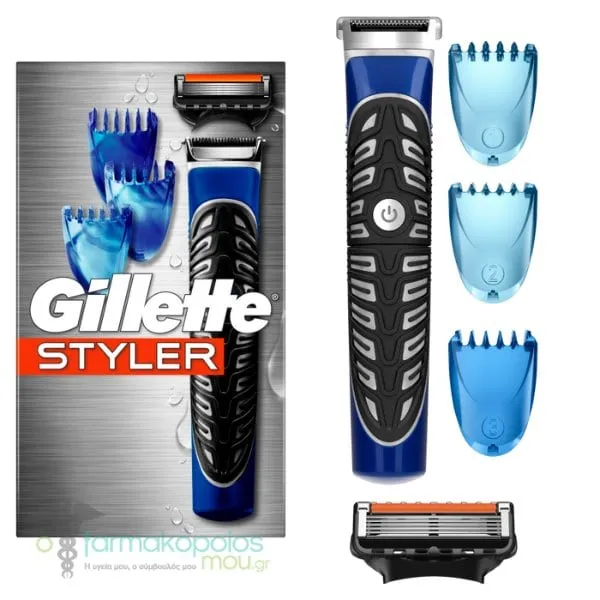 Gillette Styler 4-in-1 with Batteries, Grooming, Shaving & Contouring Shaver, 1set