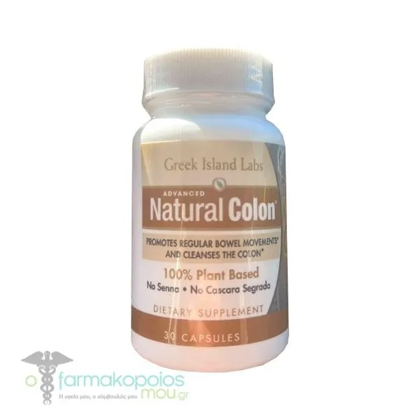 Greek Island Labs Natural Colon, 30caps