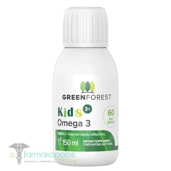 Green Forest Omega 3 Kids, 150ml