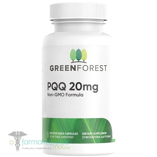 Green Forest PQQ 20mg, 30caps