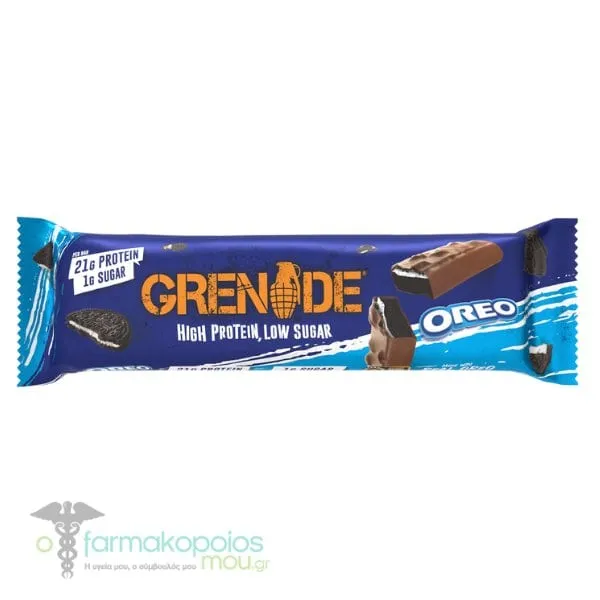 Grenade Protein Bar Oreo Μπάρα Υψηλής Πρωτεΐνης, 60g