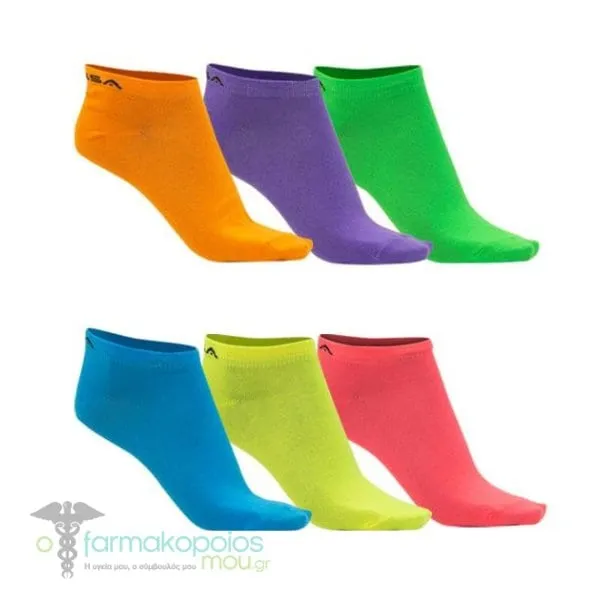 GSA Low Cut Ultralight Solid Socks Women, 6pack - 50 Multicolor
