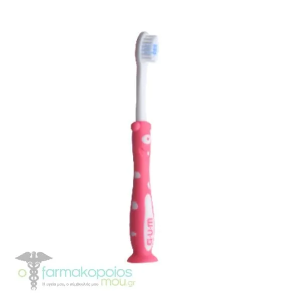 Gum 901M Kids Soft Toothbrush 3-6 Years, 1pc - Ρόζ