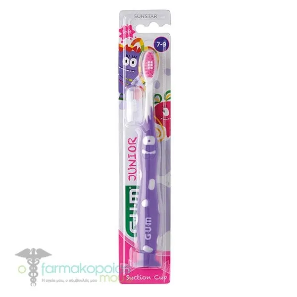 Gum Junior Soft Toothbrush 6-9 Years, 1pc - Μώβ