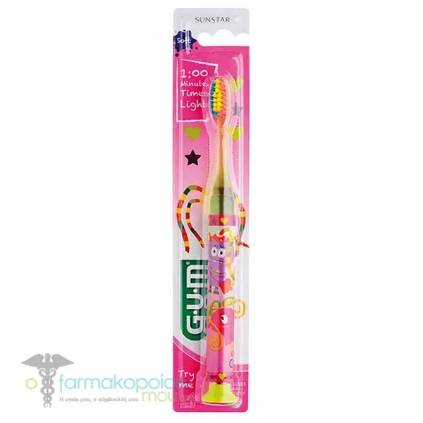 Gum Light-Up Kids Toothbrush 7Y+, 1pc - Λαχάνι