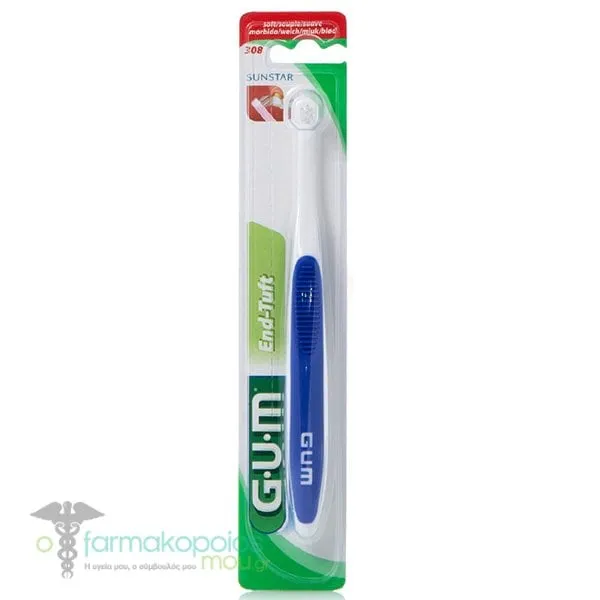 Gum End Tuft Toothbrush, 1pc - Μπλέ