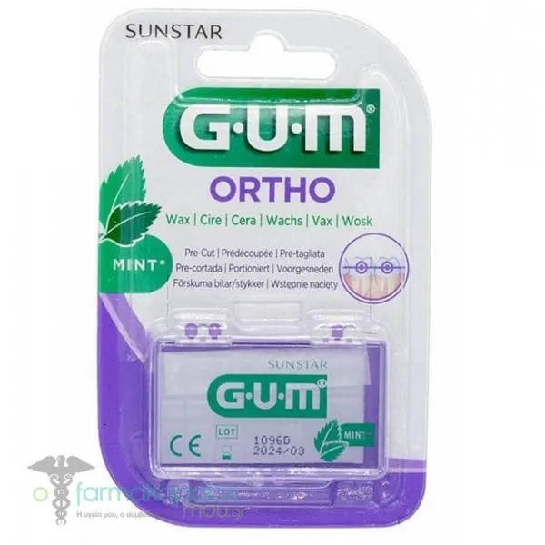 Gum Orthodontic Wax (724) Mint Flavored Orthodontic Wax, 1pc