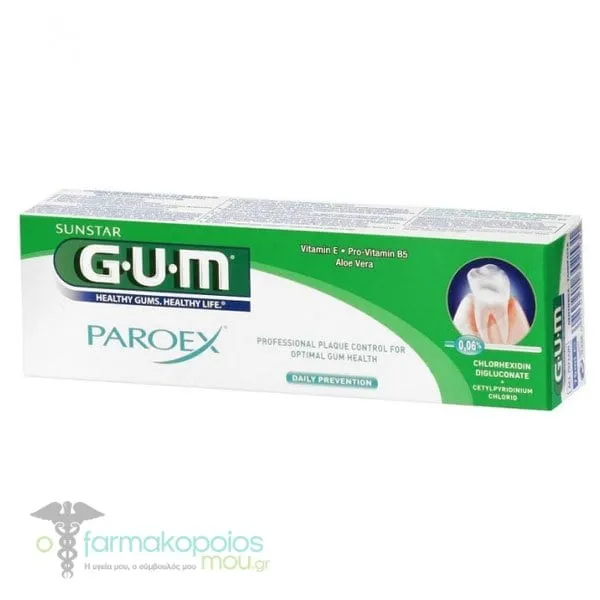Gum Paroex 0.06% Chlorhexidin Toothpaste, 75ml