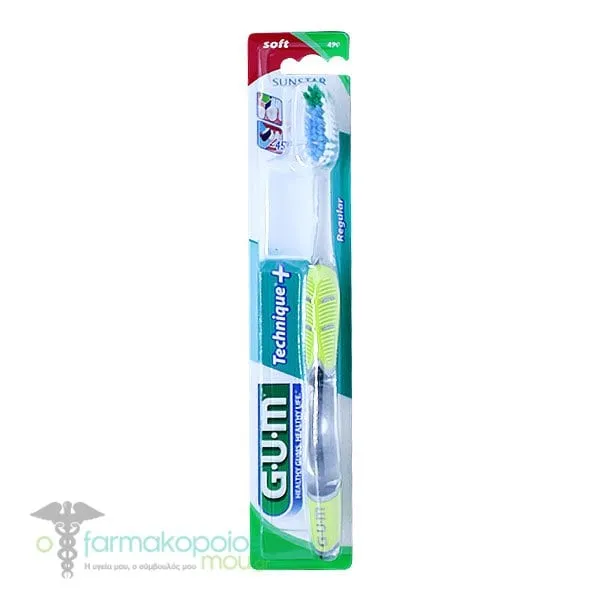 Gum Technique Full Toothbrush 490 Soft, 1pc - Λαχάνι