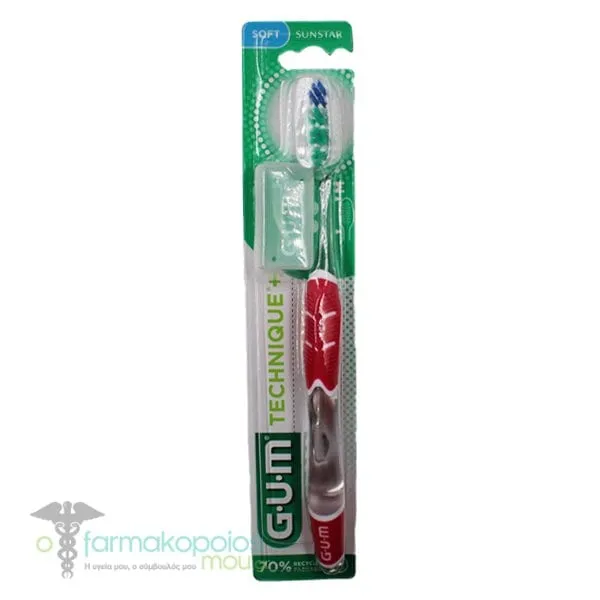 Gum Technique Full Toothbrush 490 Soft, 1pc - Φούξια