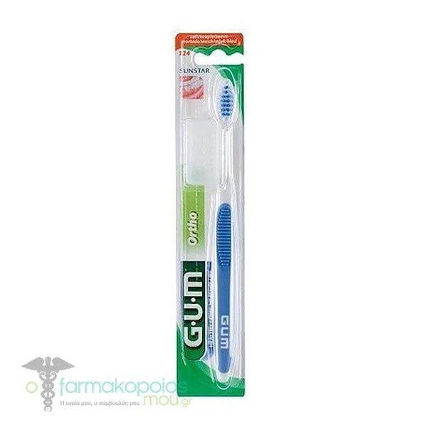 Gum Orhto Soft Toothbrush, 1pc - Μπλέ