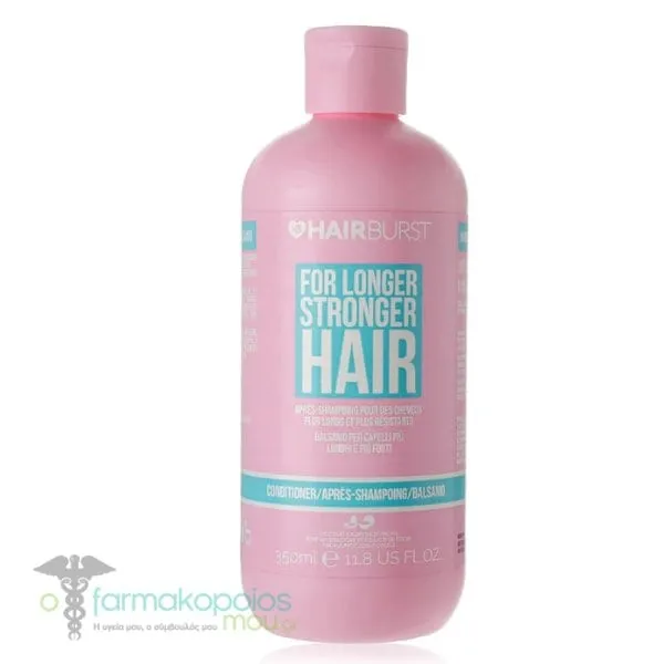 Hairburst for Longer Stronger Hair Conditioner Eνδυνάμωσης Mαλλιών, 350ml