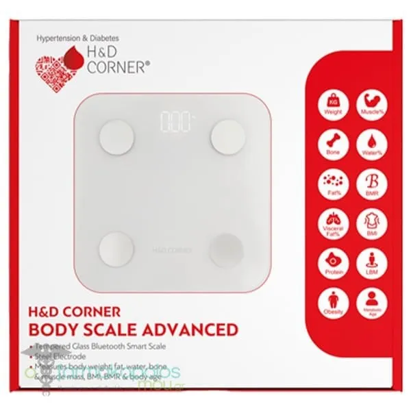 H&amp;D Corner Body Scale Advanced Διαγνωστική Ζυγαριά, 1τεμ