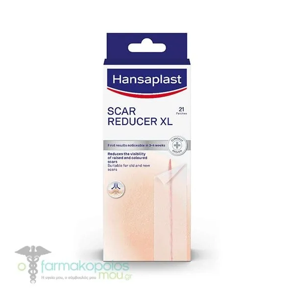Hansaplast Scar Reducer XL Scar Regeneration Patches, 21pcs