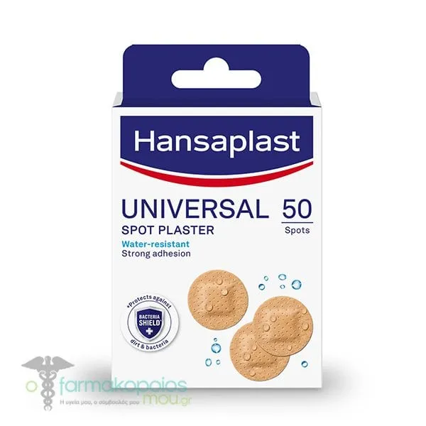 Hansaplast Universal Spot Plaster, 50pcs