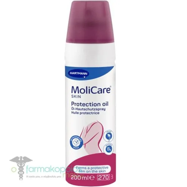 Hartmann Menalind Molicar Skintegrity Spray Oil Λάδι Προστασίας σε Μορφή Σπρέι, 200ml