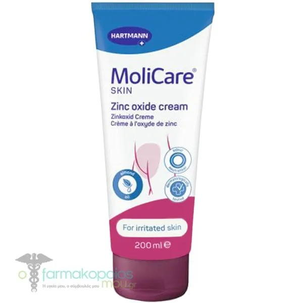 Hartmann Menalind Skintegrity Zinc Oxide Cream Κρέμα Προστασίας του Δέρματος, 200ml