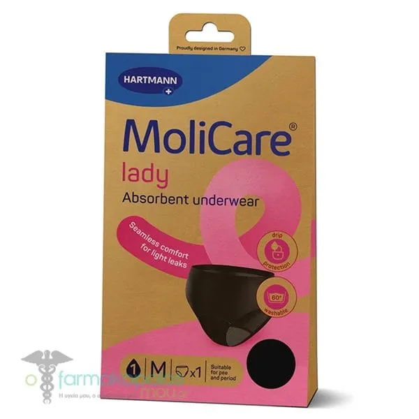 Hartmann MoliCare Lady Απορροφητικό Επαναπλενόμενο Γυναικείο Εσώρουχο, 1τεμ