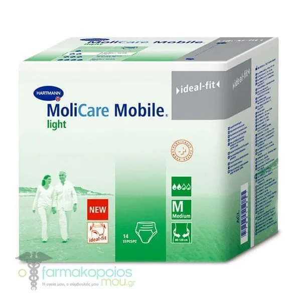 Hartmann MoliCare Mobile Light Incontinence Pants Medium (915852), 14pcs