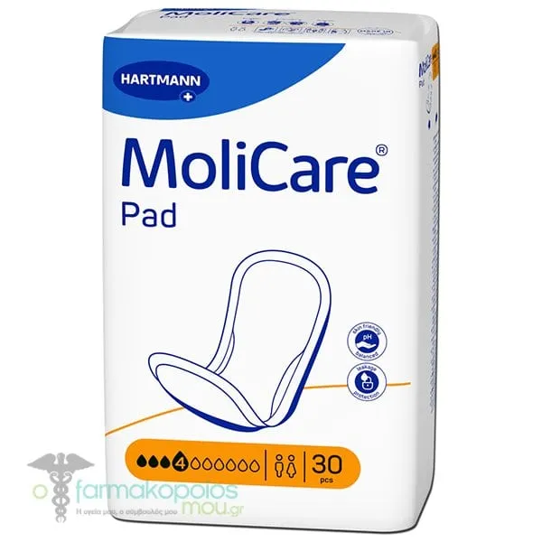 Hartmann Molicare Pad Unisex, 30pcs