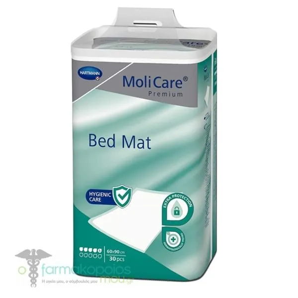 Hartmann Molicare Premium Bed Mat 5 Drops (60 x 90cm), 30pcs