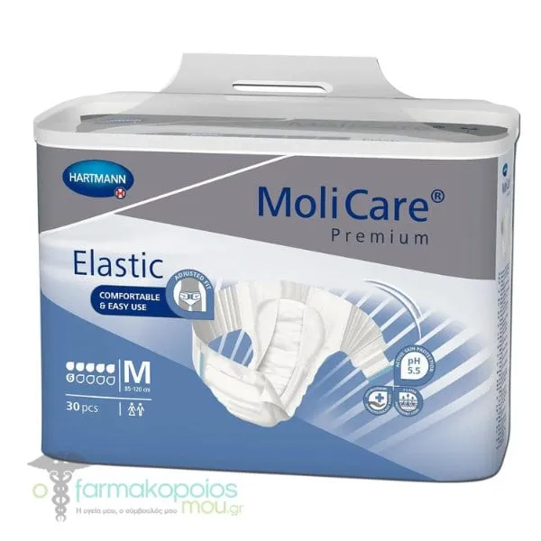 Hartmann MoliCare Premium Elastic Briefs 6 Drops Medium, 30pcs