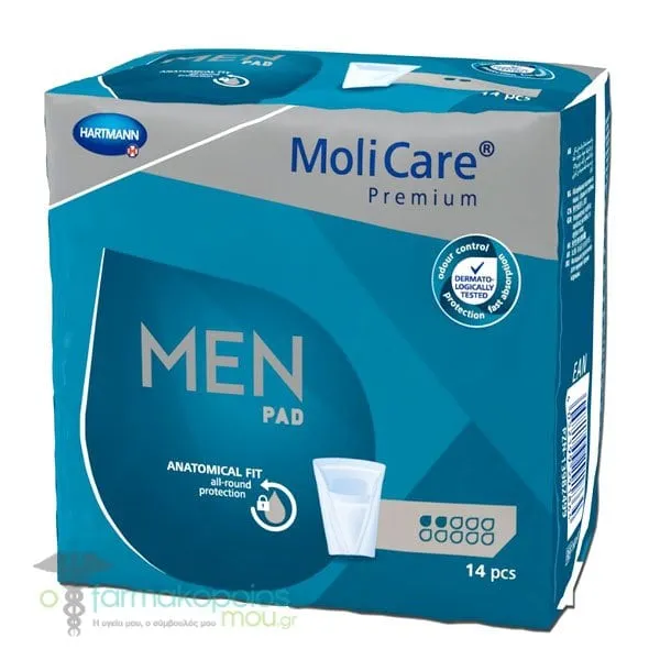 Hartmann MoliCare Premium Men Pad Νο2, 14pcs
