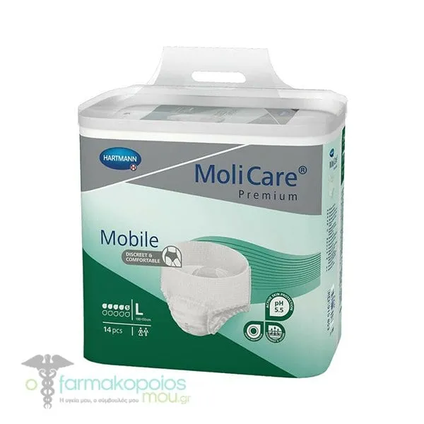 Hartmann MoliCare Premium Mobile Incontinence Pants Large (915853), 14pcs
