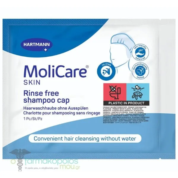 Hartmann Molicare Skin Rinse Free Shampoo Cap, 1pc