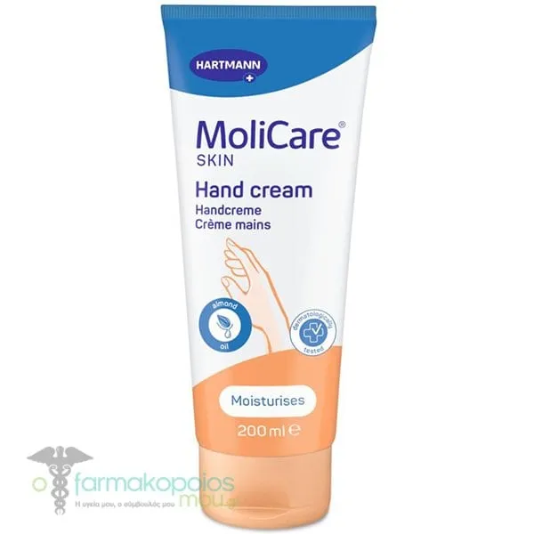 Hartmann Molicare Skin Hand Cream Κρέμα Χεριών (995085), 200ml
