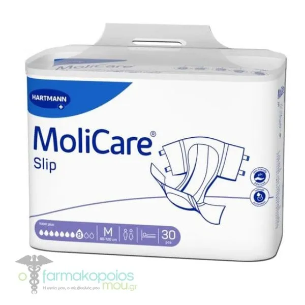 Hartmann Molicare Slip Super Plus Μedium (90-120cm), 30pcs