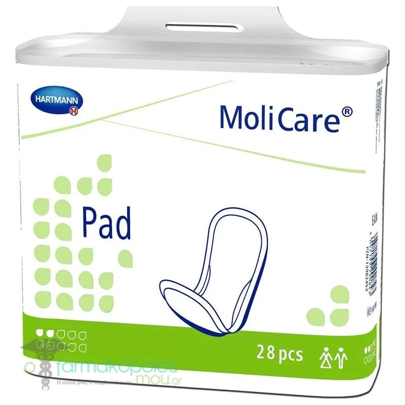 Hartmann MoliMed Comfort - μέγεθος Mini (27 x 14 cm) (168100), 28pcs