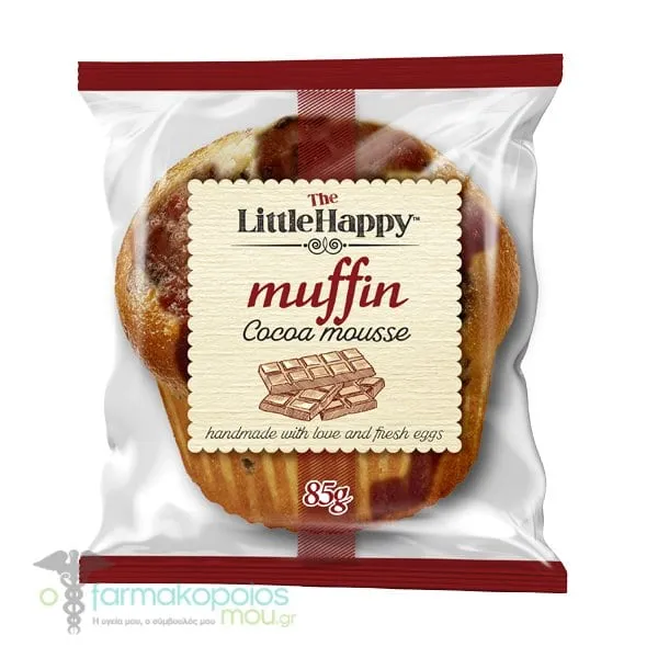 Τhe Little Happy Muffin Cocoa Mousse, 85g