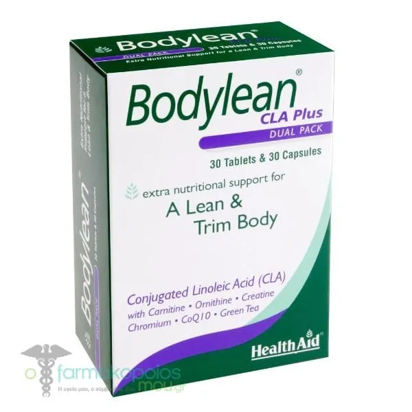 Health Aid Bodylean CLA Plus, 30tabs & 30caps