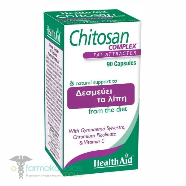 Health Aid Chitosan Complex, 90caps