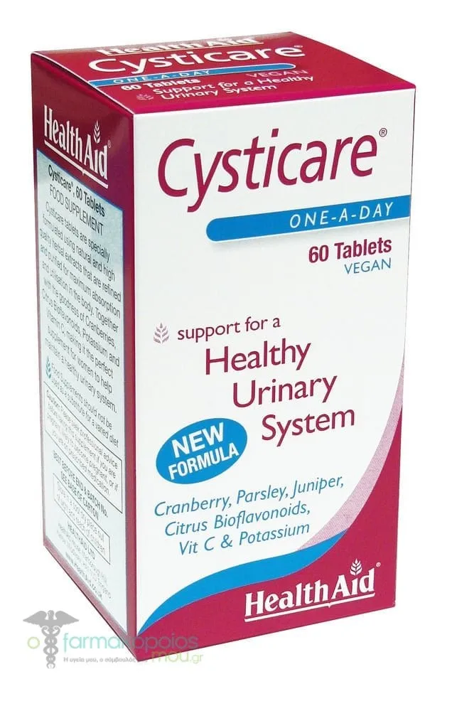 Health Aid Cysticare, 60tabs