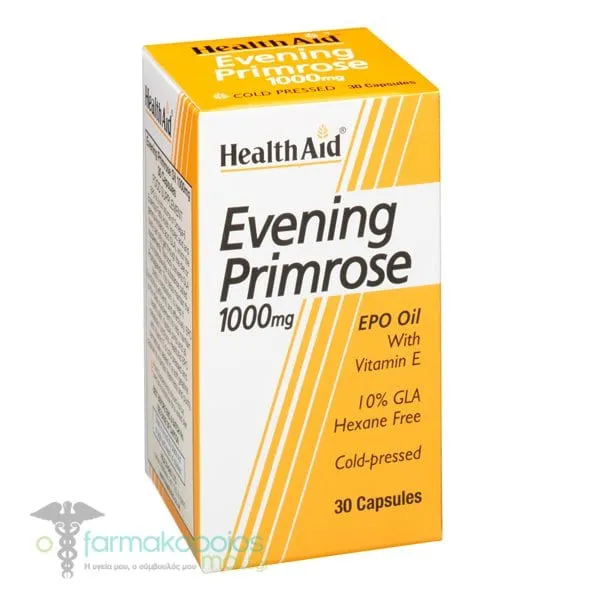 Health Aid Evening Primrose 1000mg, 30caps
