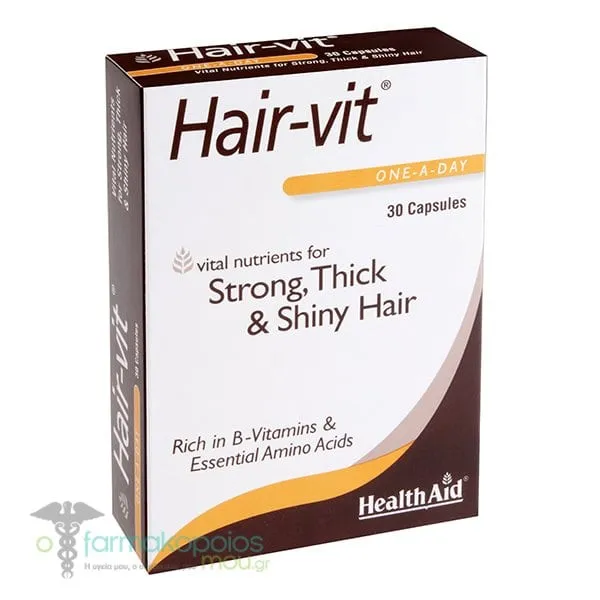 Health Aid Hair-vit, 30caps