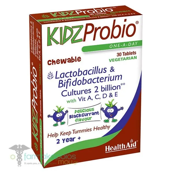 Health Aid KIDZ Probio, 30chew.tabs