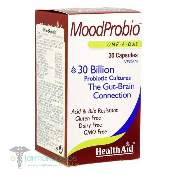 Health Aid MoodProbio 30 Billion, 30veg. caps